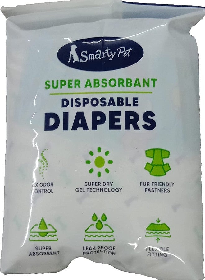 Petlicious & More Smarty Pet Disposable Pet Diapers for Large Breed & Extra Large Breed Dogs (Size - Extra Large, 320mm x 520mm, Pack of 12 Pcs) - Image 3